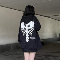 [HÀNG ORDER] ÁO HOODIE HÌNH XƯƠNG SIÊU HOT