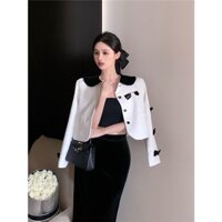 [Hàng order] Áo khoác dạ cổ tròn , áo khoác nữ mùa đông