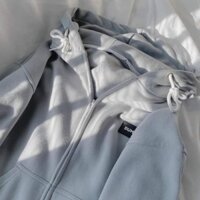 [HÀNG ORDER] ÁO KHOÁC HOODIE ZIP THÊU CHỮ SIÊU XINH