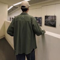 (HÀNG ORDER) ÁO SƠ MI NAM FORM RỘNG DÀI TAY HÀN QUỐC