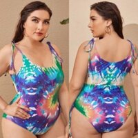 [Hàng order] Bikini liền bigsize cho người béo bộ đồ bơi nữ che bụng AT568 ⚡