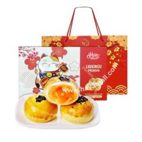 [Hàng Order – Date Mới] Bánh Trung Thu Ngàn Lớp Liu Xin Su Premium Mèo Thần Tài ( 留心酥 ) Trứng Chảy Chính Ngạch Đài Loan 330gr