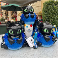 (HÀNG ORDER) Hộp đựng bắp, đựng snack Toothless chính hãng Universal Studios Beijing