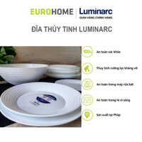 [Hàng Pháp] Đĩa (dĩa) sâu lòng thủy tinh Luminarc Harena L3265 28cm, dùng cho lò vi sóng, an toàn cho sức khỏe