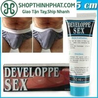 [Hàng Pháp] Gel tăng kích thước dương vật Developpe Sex – Tăng cường sinh lý nam – Chống xuất tinh sớm.