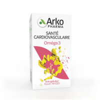 [Hàng Pháp] Viên dầu cá Omega 3 Arkopharma Santé Cardiovasculaire (Hộp 180 viên)