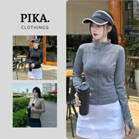 [HÀNG QC - SU LẠNH] Áo Khoác chống nắng tập gym, yoga, pickleball chất Su Lạnh quảng châu PIKA.CLOTHINGG