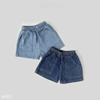 [Hàng QC]Quần short jean siêu xinh cho bé trai và bé gái