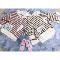 (Hàng Quảng châu cao cấp) Áo len hoodie cho bé