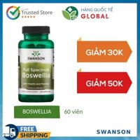 [Hàng Quốc Tế] SWANSON FULL SPECTRUM BOSWELLIA/BOSWELLIA, 60 - 100 viên, Hỗ trợ khớp khỏe mạnh và linh hoạt