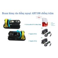 Hàng rào báo động chống trộm bằng cảm biến hồng ngoại ABT-100 kèm 02 X nguồn 12V 2A kèm 01 X còi 12V