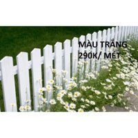 Hàng rào gỗ  trang trí, hàng rào chắn cây