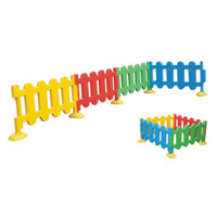 Hàng rào nhựa đúc cho bé trường mầm non NT6-007