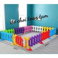 Hàng Rào Nhựa Mini Cho Bé, Thiết Kế Thông Minh, Lắp Ghép Dễ Dàng, Chất Liệu An Toàn, Giá Tốt Nhất