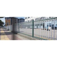 Hàng rào thép hộp mạ kẽm sơn tĩnh điện