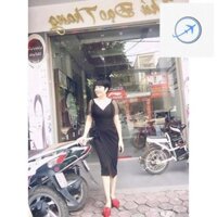 [hàng sale] Váy đầm body B222 Đen BUTINO SHOP thời trang nữ hàng thiết kế Cao Cấp - 3 màu