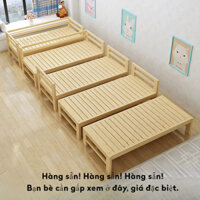 Hàng sẵn---Giường mở rộng, giường gỗ rắn nối, giường hàng rào trẻ em