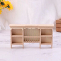 [Hàng Sẵn] 1/12 Miniatura Tủ Bảo Quản Treo Tường Vẽ Tay Nhà Búp Bê Thủ Công Kệ Mini [HDbabies]
