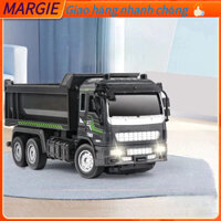 [Hàng Sẵn] 1/32 RC Xe Tải Ben Đa Khớp Di Động Điều Khiển Từ Xa Xây Dựng Đồ Chơi Với Ánh Sáng Đầy Đủ Màu Sắc MARGIE B.
