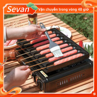 [Hàng Sẫn] 8 Lưới Nướng Chảo Hợp Kim Nhôm Chống Dính Máy Làm Sevan