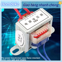 [Hàng Sẵn] AC 12V/24V Điện áp đầu ra 2W Đầu vào 220V 50Hz Máy biến nguồn đơn Homdeko