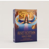 [HÀNG SẴN AUTHENTIC] Bộ bài Auset Egyptian Oracle Cards: Ancient Egyptian Divination and Alchemy Cards by Elisabeth Jens