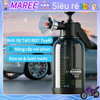 *[Hàng Sẵn] Bình tạo bọt tuyết rửa xe Bình xịt bọt tuyết rửa xe cầm tay Bình xịt tạo bọt tuyết Bình phun bọt tuyết 2000ml MAREE