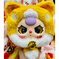 [Hàng sẵn] Blindbox Móc Khoá Baby Three Bé Ba Mèo May Mắn , Mèo Thần Tài dạng túi khóa zipper kéo đựng vừa điện thoại