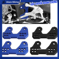 [Hàng Sẵn] Bộ 2 Giá nâng cao Bàn Đạp Để Chân Bằng Hợp Kim Nhôm CNC Cho Xe máy Yamaha YZF R3 MT25 MT03 - Bộ Pat gác chân Aiseo-Motor
