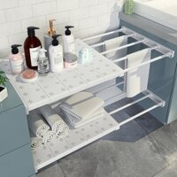 [Hàng Sẫn] Bộ chia ngăn tủ kệ cách Tủ quần áo đục lỗ có thể kéo dài miễn phí cho sự thiếu hụt tổ chức MiniHouse