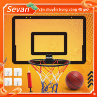 [Hàng Sẫn] Bộ đồ chơi bóng rổ mini, Khung chơi bóng rổ mini, Bộ cú đấm miễn phí Sevan