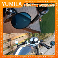 [Hàng Sẫn] Cặp Gương Chiếu Hậu Xe Máy, Gương Tròn Kiểu Yumila