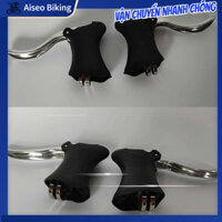[Hàng Sẵn] Cặp tay phanh nhôm sừng xe đạp, tay phanh , tay lắc xe đạp, tay thắng xe đạp fixed gear - Hợp Kim Nhôm cho Xe Đạp đi Đường Núi Aiseo Biking