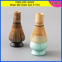 [Hàng Sẵn] Chổi Chasen đánh Matcha Cọ đánh bột trà xanh Matcha【Utah054】