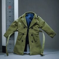 Hàng sẵn có 112 FRS20 cm Square Big Head Ant Bjd Male 8 điểm Body Double Breasted Four Colors Short Windbreaker