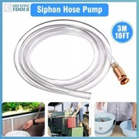 Hàng sẵn có 3M An toàn Tự mồi Đồng Siphon Tiếp nhiên liệu Gas Syphon Jiggler Ống để bơm Xăng Nhiên liệu Dầu Vòi nước Đầu nối linh hoạt Mới
