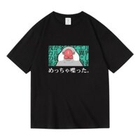 Hàng sẵn có Anime Hoạt Hình Nhật Bản Hai Chiều Sasaki Và Manbird Little Beep Hàng Hóa Cotton Nguyên Chất Ngắn Tay T