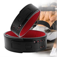 Hàng sẵn có Chuyên nghiệp Độ dày 13mm Da bò thật Powerlifting Lever Belt Đai cử tạ Deadlift Squat Hỗ trợ thắt lưng với khóa đòn bẩy kim loại