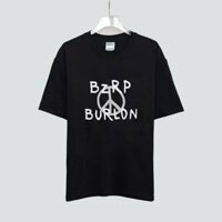 Hàng sẵn có Cotton nguyên chất Marcelo mb Áo thun ngắn tay biểu tượng hòa bình in logo nam nữ phong cách XS-3XL