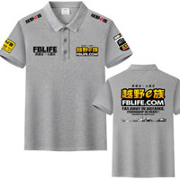 Hàng sẵn có dành cho nam địa hình E-Race Hero Club POLO Áo sơ mi Đua Riders Club No Brothers No Off-road Team Suit Tay ngắn 311