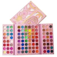 Hàng sẵn có Giá trị cao Phong cách mới Tarot 96 màu Bảng phấn mắt Pearlescent Matte Sequin Eyeshadow Makeup Palette Multi-Color All-in-One