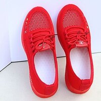 Hàng sẵn có Giày thể thao Giày lưới Giày nữ Thoáng khí Khử mùi Đế mềm Thoải mái #现货休闲鞋运动鞋网鞋女鞋透气防臭软底舒适