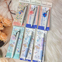 Hàng sẵn có Nhật Bản Mitsubishi Hokkaido Regional Limited Dễ thương Little Fat Bird Ball Pen Medium Oil Pen Press Black Pen