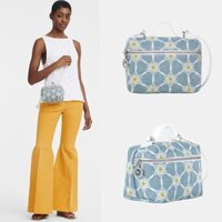 Hàng sẵn có Original 100% Longchamp LE PLIAGE COLLECTION XS 10187HEW túi xách nữ mới vải đeo vai túi xách màu xanh da trời túi vuông nhỏ túi đeo chéo