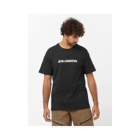 Hàng sẵn có SALOMON Nam Thể Thao Ngoài Trời Cổ Tròn 100% Áo Thun Cotton Cao Cấp LC2245400Deep-0318