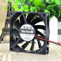 Hàng sẵn có Sanyo 8015 8cm 8cm cpu Double Ball Quiet Fan 12V 0.2A 109P0812H714