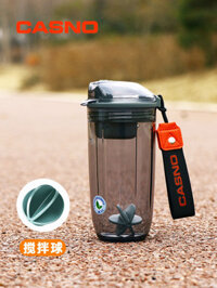 Hàng sẵn có * Sòng bạc thể thao Cốc nước pha cà phê Bình lắc thể dục Nữ Bột Protein Sữa lắc Máy xay sinh tố Cốc thay thế bữa ăn
