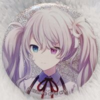 Hàng sẵn có ~ [Thung lũng Nhật Bản chính hãng] Hatsune Dream Star Snow Night Miku Realm Encounter Badge Bar pjsk Grilled Valley Merchandise Polaroid