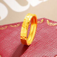 Hàng sẵn có Vận chuyển nhanh Phương pháp cổ xưa Nhẫn búa Thép titan Nhẫn cặp đôi không phai màu Thời trang Đồng bằng Nhẫn nam nữ Nhẫn phong cách#JZ4.3#