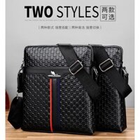 Hàng sẵn có Vận chuyển nhanh Sheden Kangaroo Túi xách doanh nhân Cặp đôi nam Túi da cao cấp Túi máy tính Túi đeo vai Túi chéo nam Tren